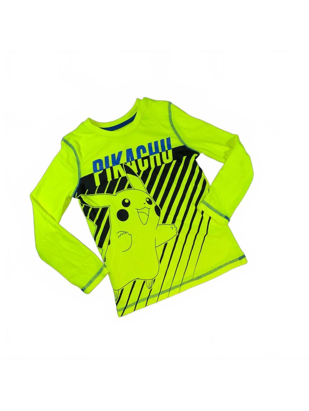 Jumping Beans Pokémon Pikachu Boys 4T Neon Green Long Sleeve Shirt